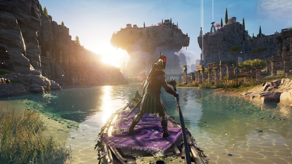 Assassin's Creed Odyssey пейзажи